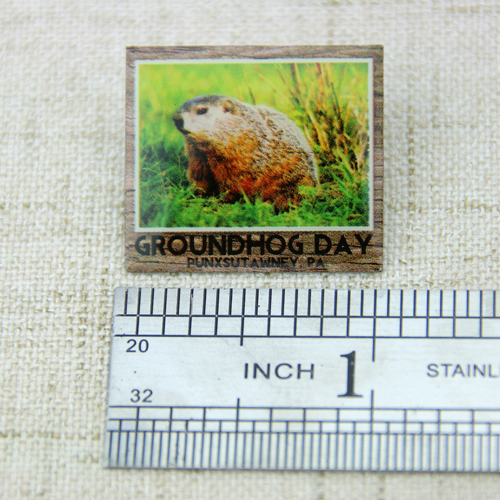 Lapel Pins for Groundhog