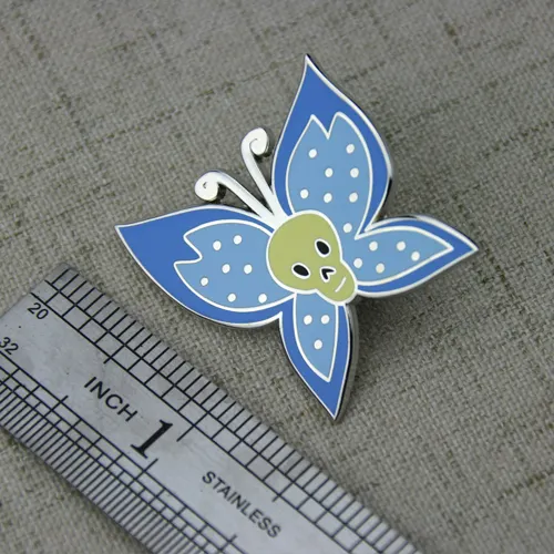 Lapel Pins for Blue Butterfly