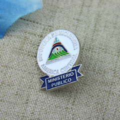 Lapel Pins for national emblem of Republica De Nicaragua