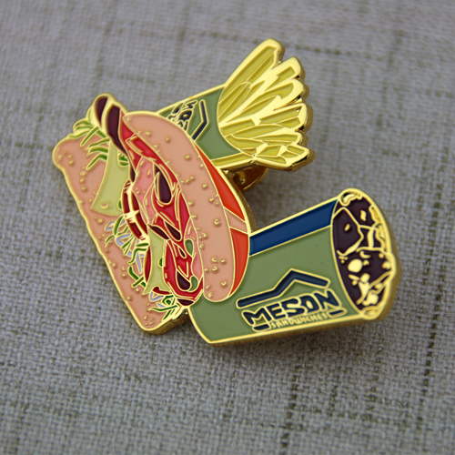 Hamburger Lapel Pins