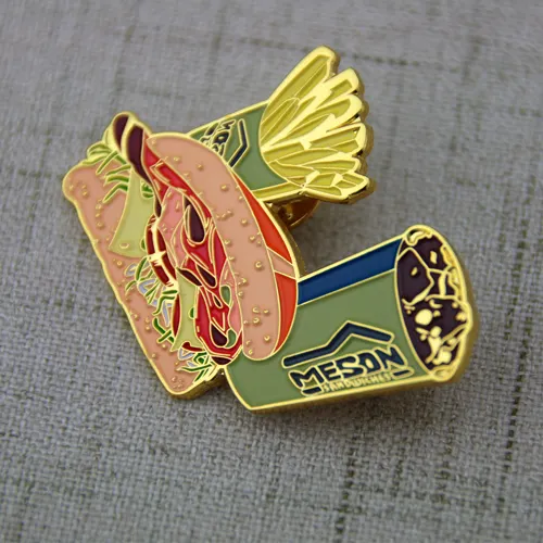 Hamburger Lapel Pins