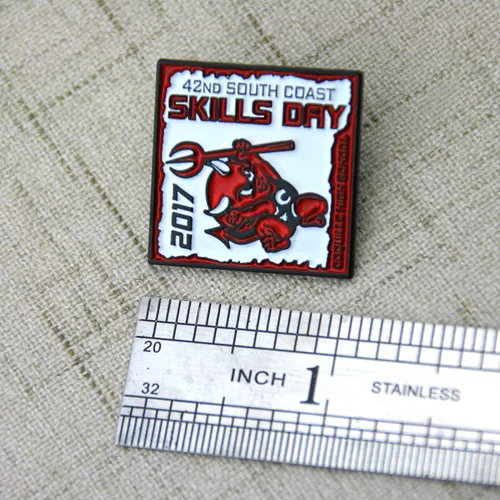 Lapel Pins for Skills Day