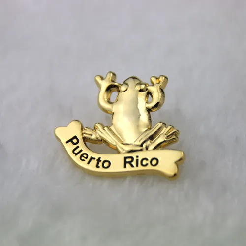 Custom frog Hat Pins