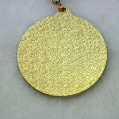 Custom Soft Enamel Medals with gold finish