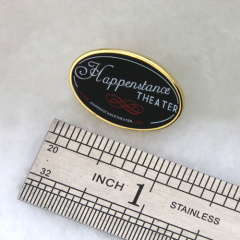 Lapel Pins for Happenstance Theater