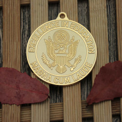 Excellence in Education Customized Medals 