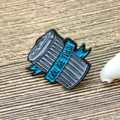 Lapel Pins for Trash Can