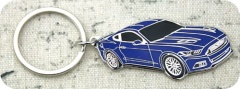 Blue Car Keychain