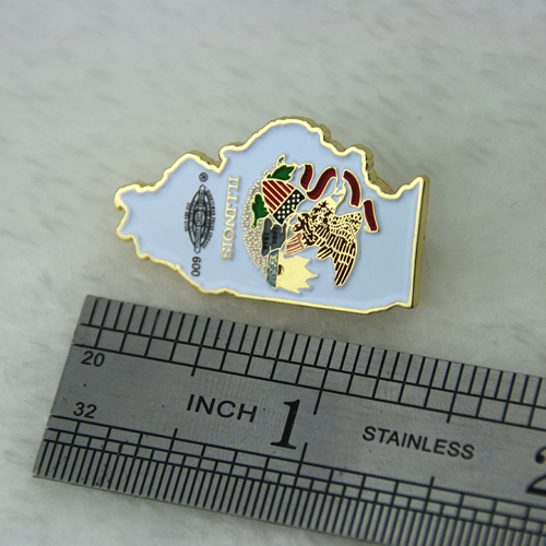 Lapel Pins for Illinois