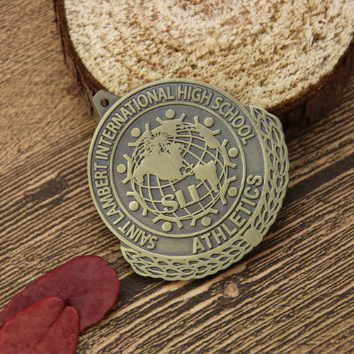 High School Athletics Custom Medals