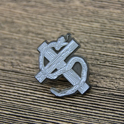 Lapel Pins for Snake and Cross Lapel Pins for Snake and Cross