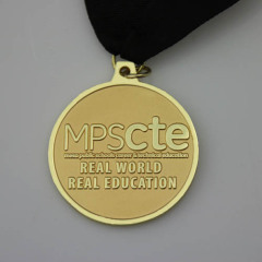 Education Custom Gold Medals
