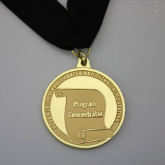 Education Custom Gold Medals