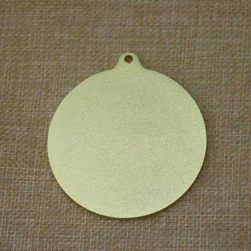 School District Custom Sandblast Medals