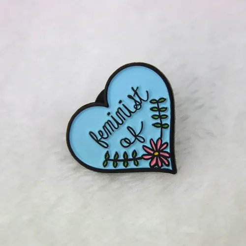 Lapel Pins for Green Rattan And Flower