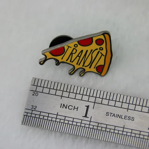 custom hard enamel pins for Pizza