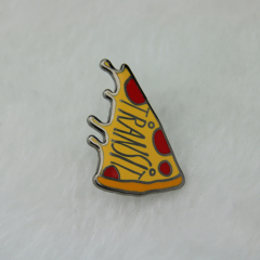 custom hard enamel pins for Pizza