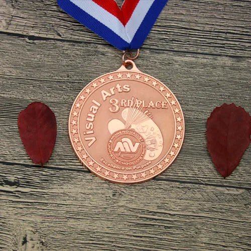Visual Arts Custom Sandblast medals