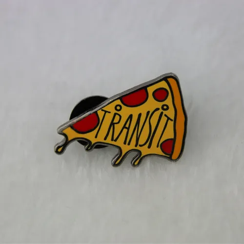custom hard enamel pins for Pizza