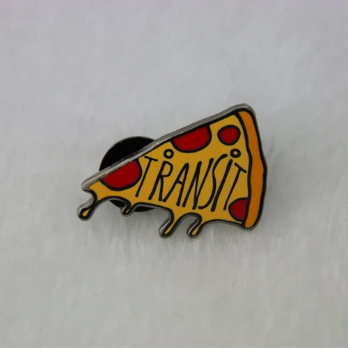 custom hard enamel pins for Pizza