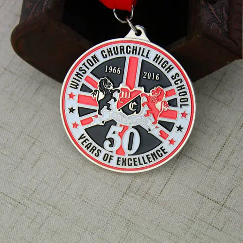 High School Custom Medals