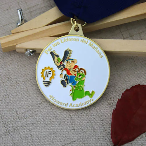 Howard Academy Custom Soft Enamel Medals