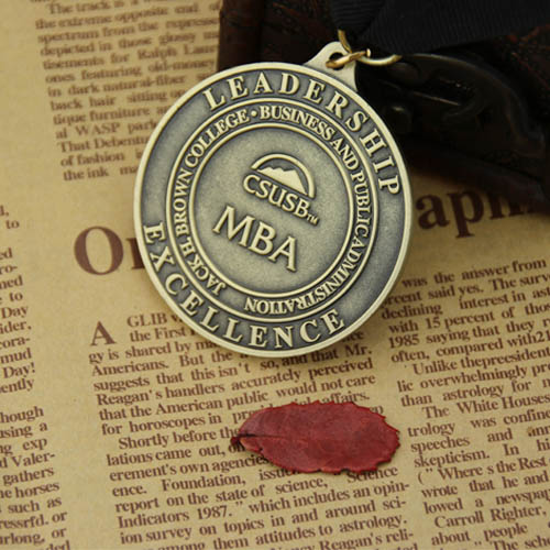 MBA Custom Award Medals