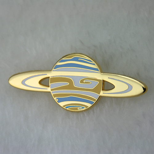 Saturn Lapel Pin