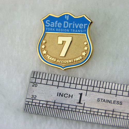 Lapel Pins for Safe Driver