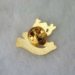 Golden Frog Lapel Pins