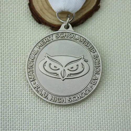 Scholarship Custom Sandblast Medals
