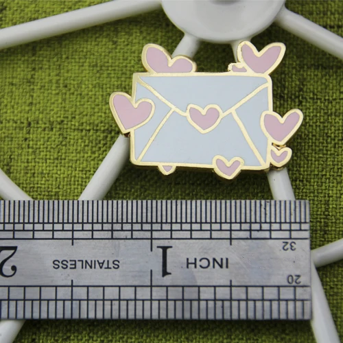 Love Letter Custom Lapel Pins Love Letter Custom Lapel Pins