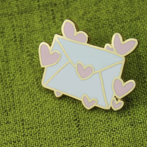 Love Letter Custom Lapel Pins Love Letter Custom Lapel Pins