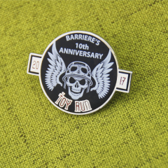 Barriere's 10th Anniversary Custom Lapel Pins