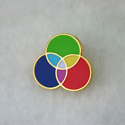Three Primary Colors  Lapel Pins
