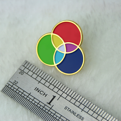 Three Primary Colors  Lapel Pins