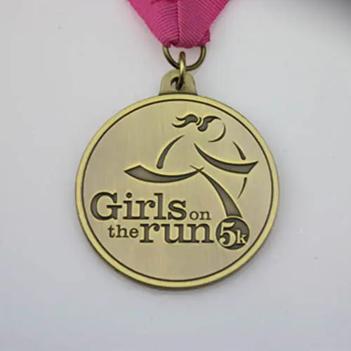 Girls on the Run Custom 5K Medals