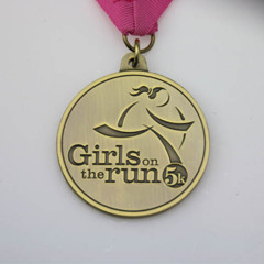 Girls on the Run Custom 5K Medals