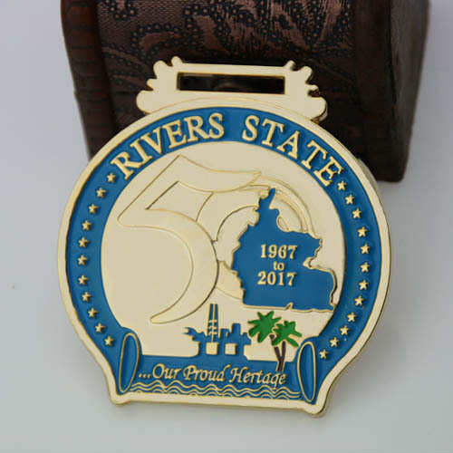 The 50th of Rivers State Custom Medals
