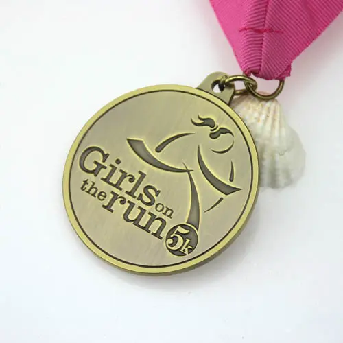Girls on the Run Custom 5K Medals