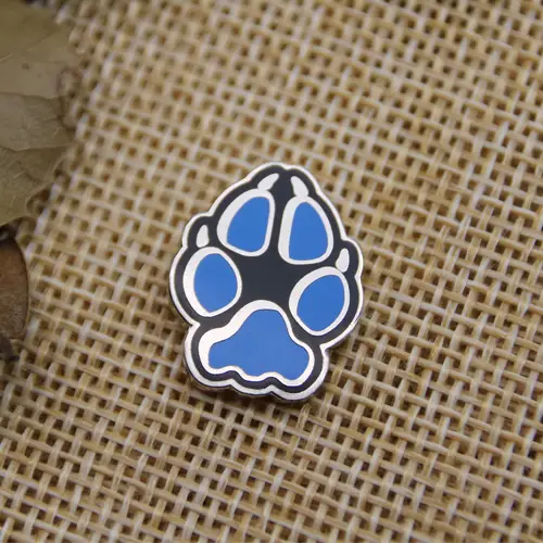 paws hard enamel pins
