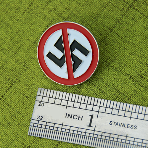 Anti- Nazi Enamel pins 