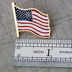 American Flag Enamel Pins