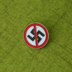 Anti- Nazi Enamel pins 