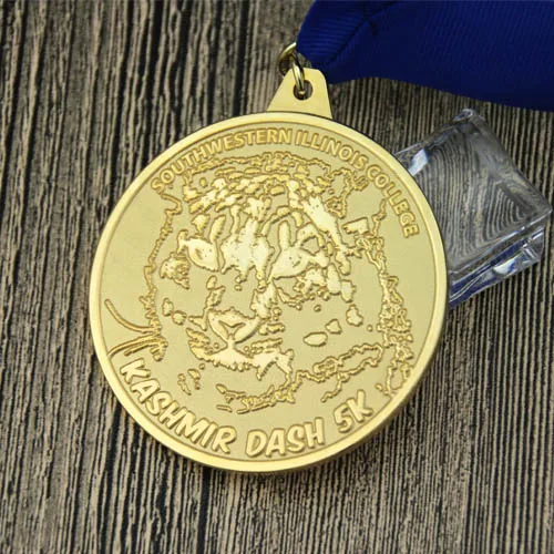 College 5K Race Custom Medals College 5K Race Custom Medals
