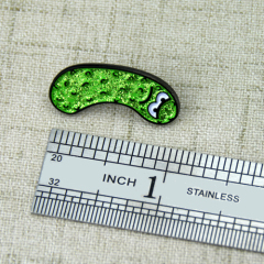 Angry Worm Custom Lapel Pins