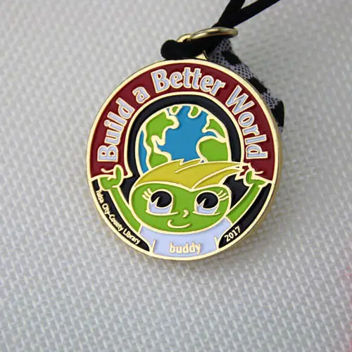 Library Custom Gold medals