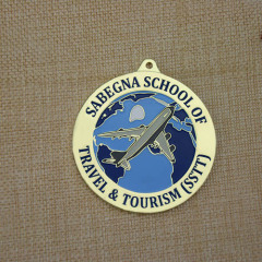 Sabegna School of Travel Tourism Custom medals