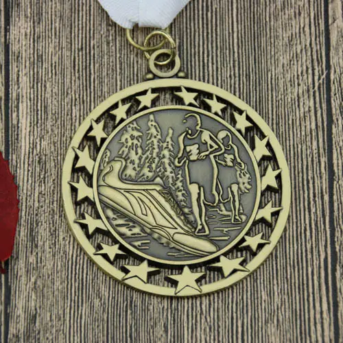 5K Run/ Walk Custom stars medals
