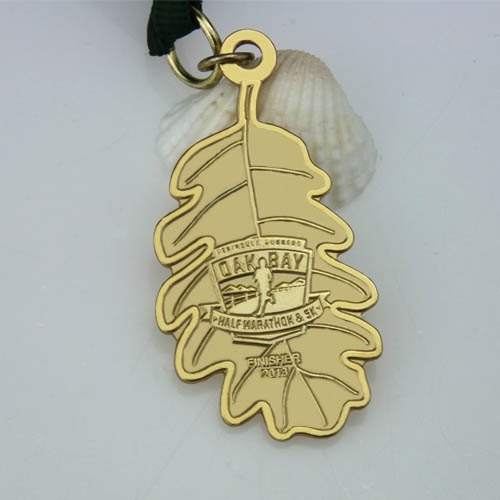 Oak Bay Half Marathon Finishers Custom Medals